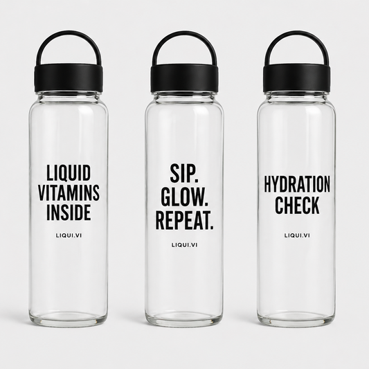 Glass Drinking Bottle